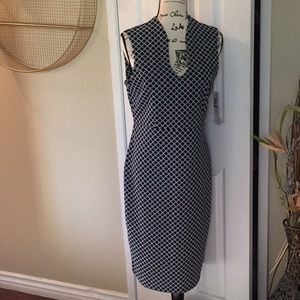 Nina Leonard women dress size L new